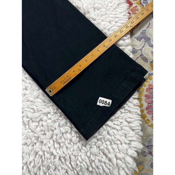 Eddie Bauer Slightly Curvy Jeans Sz 14 Womens Slim Straight  Dark Wash - Picture 9 of 12